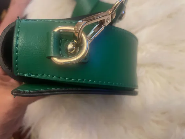 Green Borse In Pellle bag - Image 7