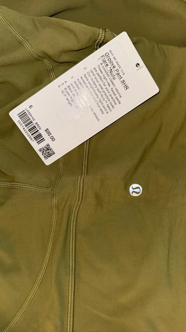 Lululemon Groove Pant Flare Super High-Rise Nulu - Image 2