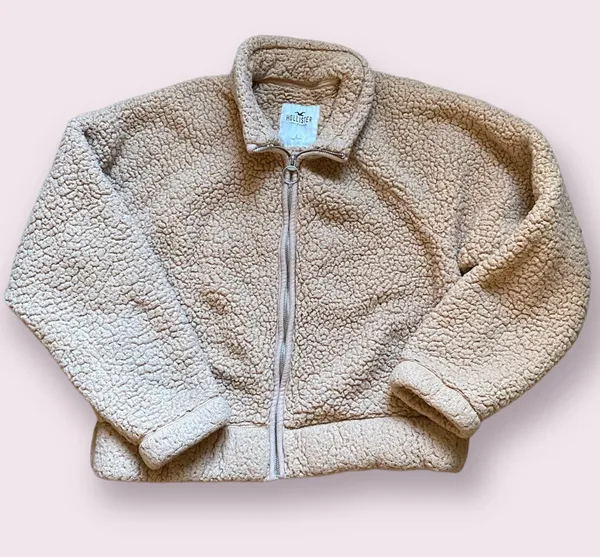 Hollister Oversized Teddy full zip jacket - Image 2