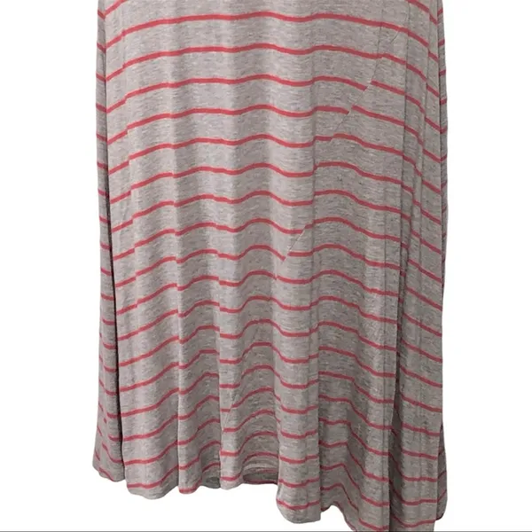 Marc New York Striped Midi Dress L Coastal Resort Travel Capsule Vacation - Image 12