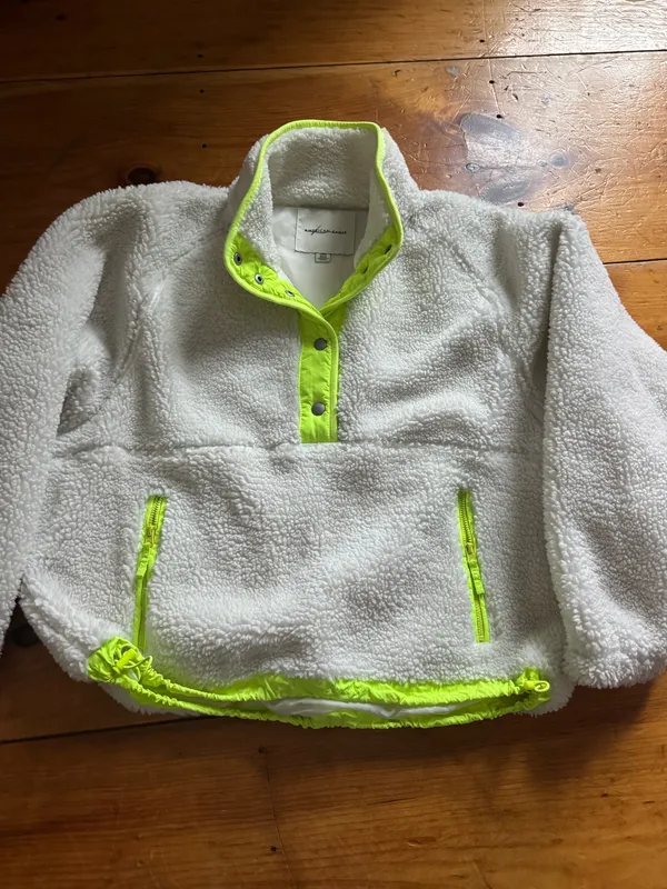 American Eagle Fuzzy Half Zip - Image 4