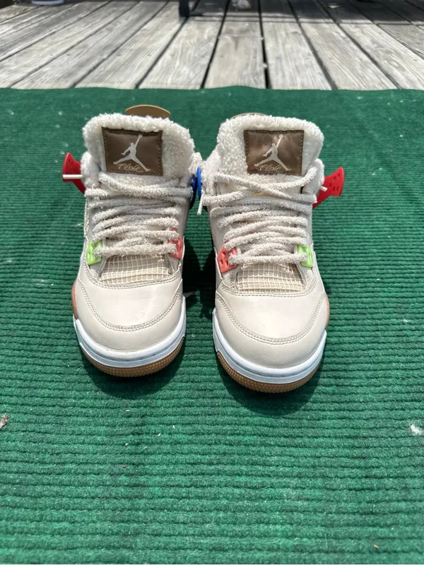 Air Jordan 4 Retro GS 'Wild Things' Size 5y Women’s Size 6.5 - Image 5