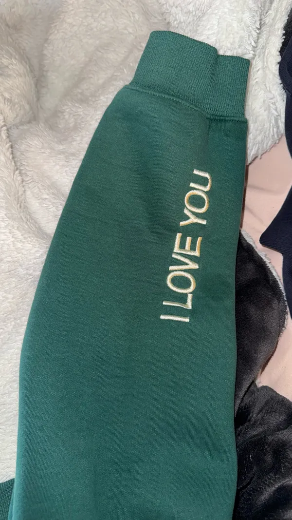 Dandy Worldwide Hoodie Words of Affirmation green - Image 4