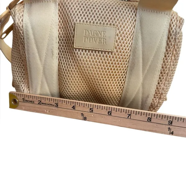 Dagne Dover Landon Air Mesh Carryall bag in Pollen Small - Image 9