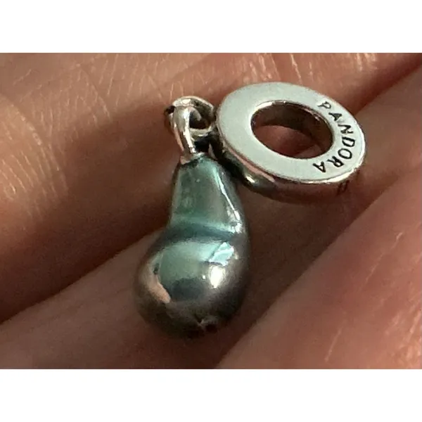 Pandora Lake Baikal Pure Depth Blue Enamel Dangle Charm S925 790760C01 - Image 7