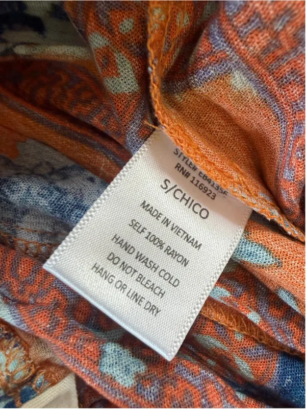 Easel Floral Print Wide Leg Palazzo Pants Size S - Image 9