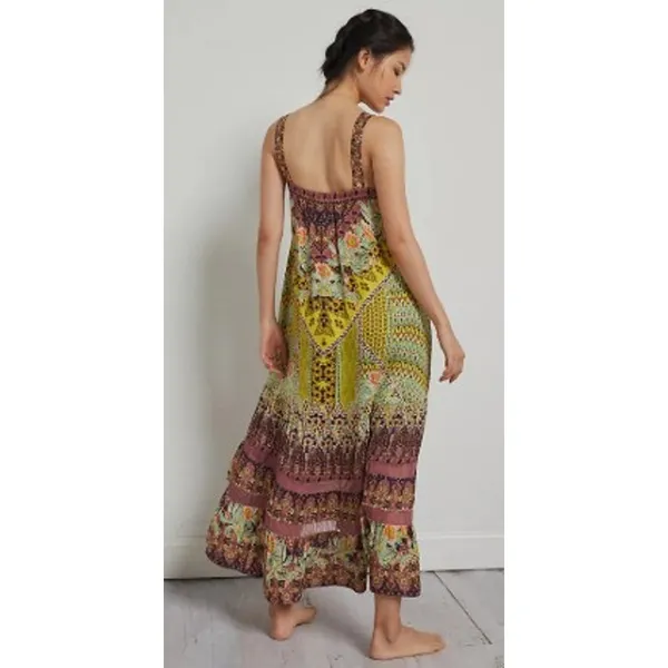 Anthropologie Lovett Tiered Dress Women’s Sz. M - Image 2