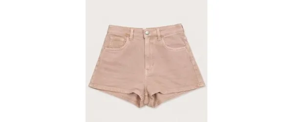 High Waisted Light Pink Shorts Coquette Soft Girl Y2K Size 4 - Image 4