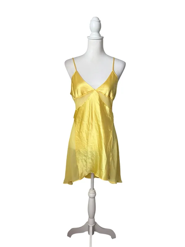 Victoria’s Secret Yellow Fairy Slip Dress - Image 4