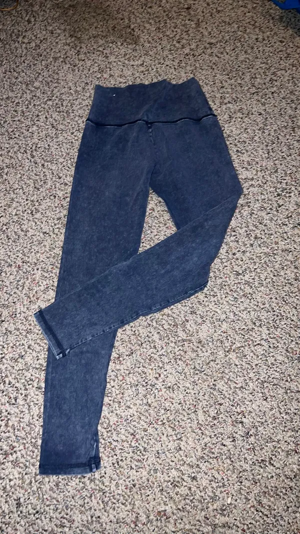 Denim Style Leggings - Image 5