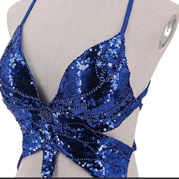 Hoohu NWOT- women’s dance top, belly dance top - Image 3