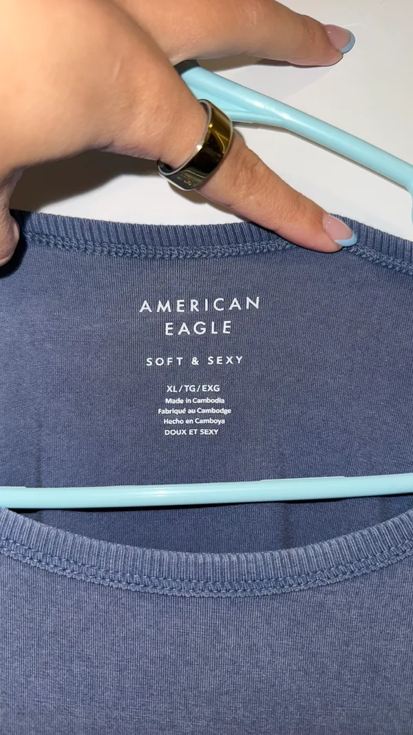 American Eagle Soft & Sexy Outfitters Pocket Tee - Image 3