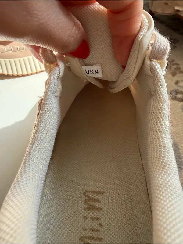 mi.im California” Blush Pink Platform Sneakers NWOB Women’s Size 9 - Image 5