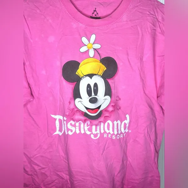 WALT DISNEY RESORT Women’s Minnie Mouse Disney Drop Shoulder Graphic Tee - Image 5