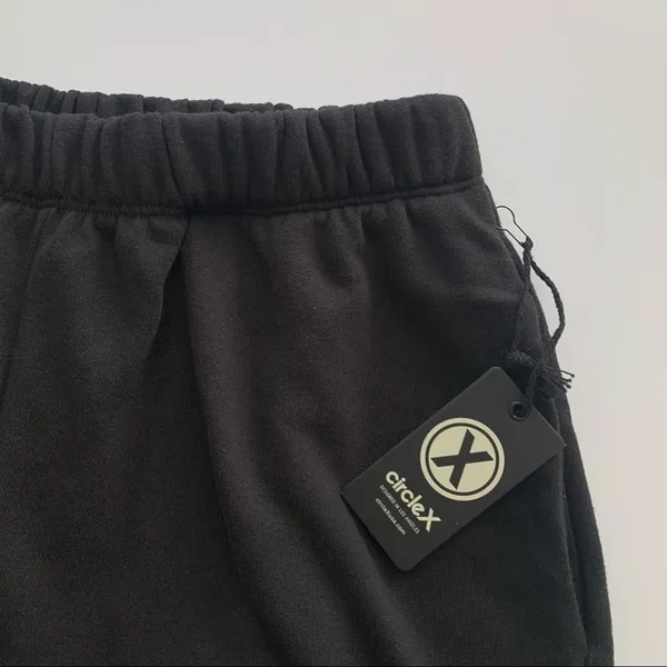 CircleX Nordstrom Black Sweat Shorts Pull On Elastic Waist Women's Small - Image 2