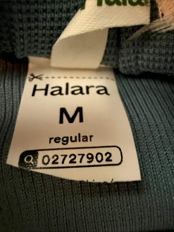 HALARA Woman’s Slate Blue High-Rise Pleated Chinos - Medium Regular - Image 5