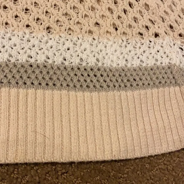 Free People Women’s Striped Knitted Sweater Vest - Image 6