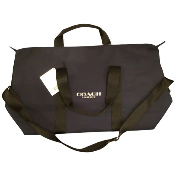 Coach Black Weekender Travel Gym Duffle Bag Limited Edition NWT - Image 2