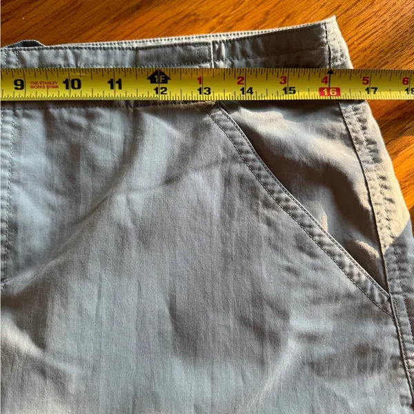 PATAGONIA Women's Size 8 Skort Skirt Mini Nylon Outdoors‎ Gray Pockets - Image 6