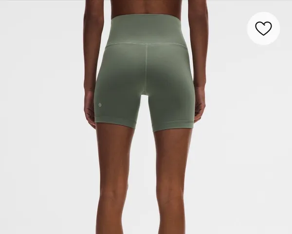 Lululemon High-Rise Shorts Wunder Train 6" - Image 2