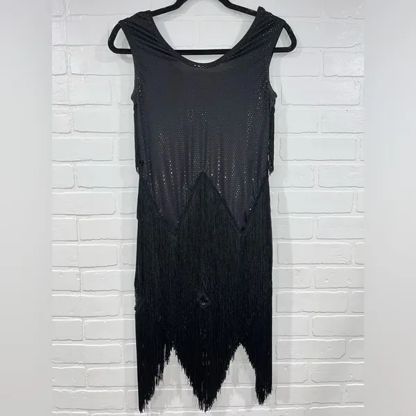 Weissman’s Flapper Costume Dance Dress 🖤💃🏻 Black - Image 2