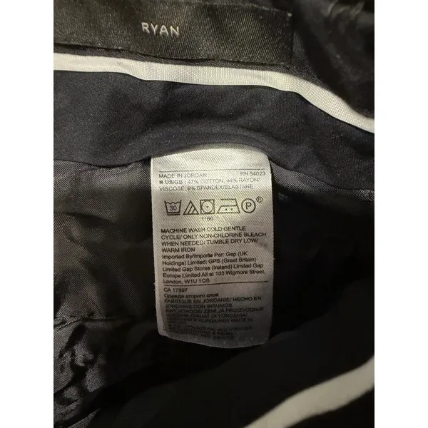 Banana Republic Ryan Dress Pants Black Women’s Size 4 Excellent Condition - Image 5
