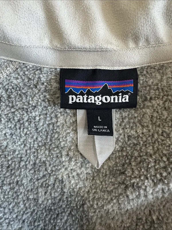 Patagonia Gray 1/4 Zip Better Sweater Pullover - Image 8