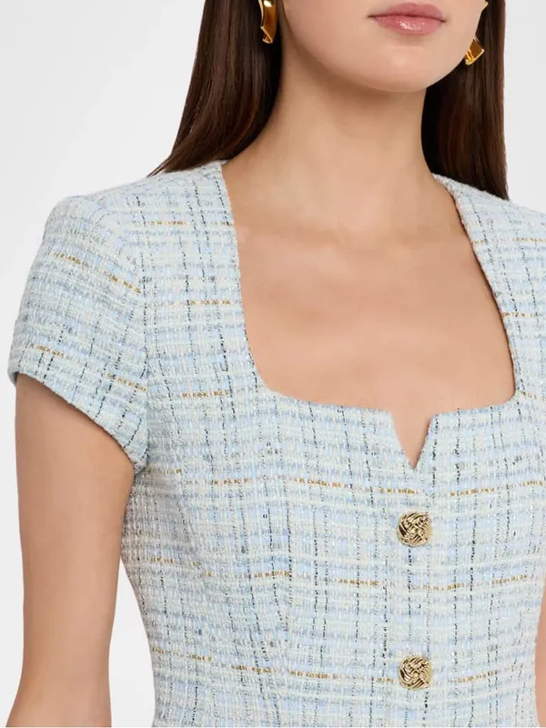 Generation‎ Love NEW!! Blue Sierra Tweed Dress - Image 4