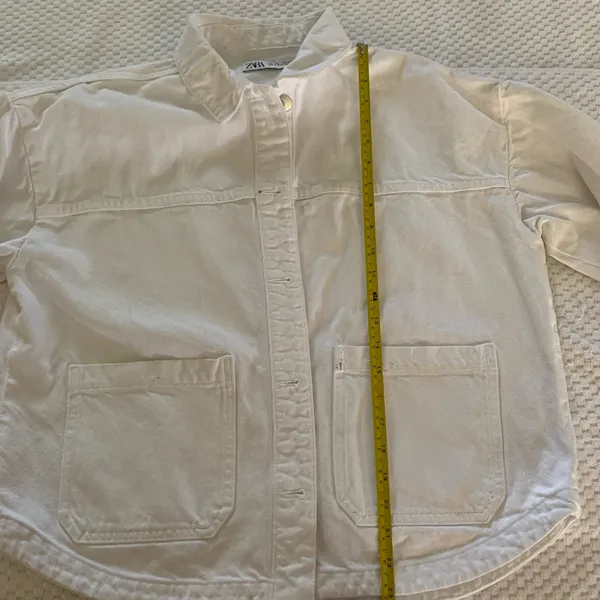 Zara Classic White Top - Image 4