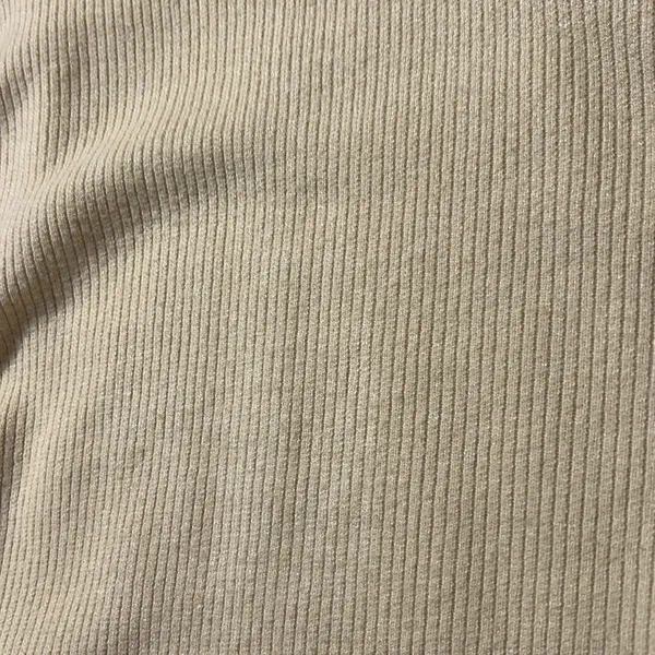 Anthropologie Cream Ribbed Square Neck Sweater Size 3X - Image 5