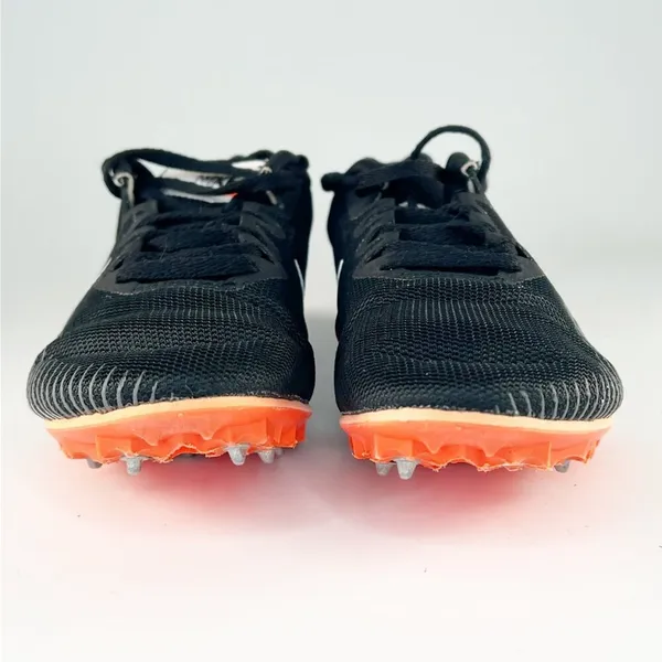 Nike Zoom Rival M 9 Racing Track Field Shoes Sprinting Black Women 8 / Men 6.5 - Image 2