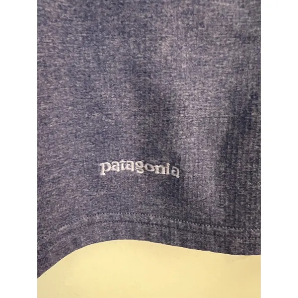 PATAGONIA women's SMALL R.5 r5 top‎ Blue thermal base layer 41610 VTG USA - Image 3