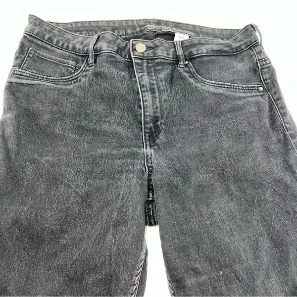 &Denim Women's Black Skinny Curvy High Rise Denim Jeans Size 33 - Image 7