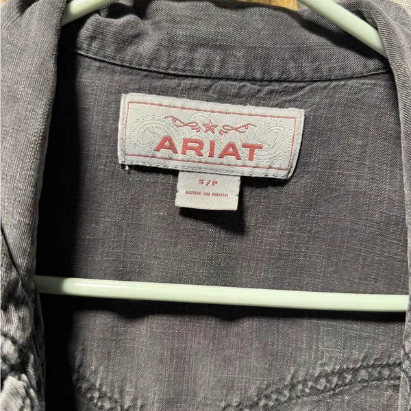 Ariat Women's Charcoal Jean Jacket - Image 2