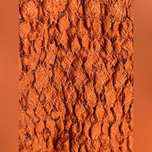 NWT Free People Adella Cami XS Winding Roads Rust Lace Peplum Top - Image 9
