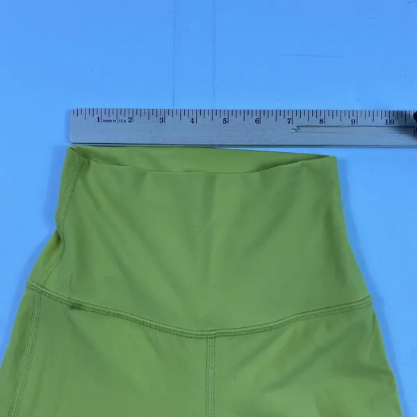 Lululemon Align High Rise Leggings Pants Womens 0 Yellow Yoga Activewear LW5CTLS - Image 5