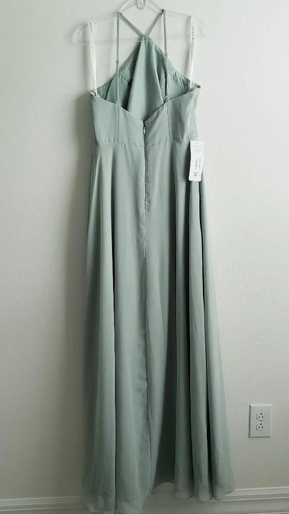 Azazie Bailey Agave Bridesmaid Dress New With Tags - Image 7