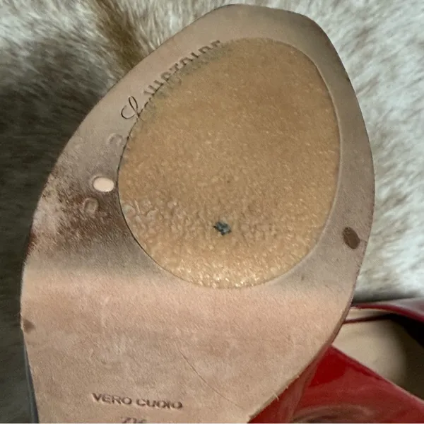 Pour La Victoire Platform Peep‎ Toe Pumps Size 7.5 B88 - Image 14