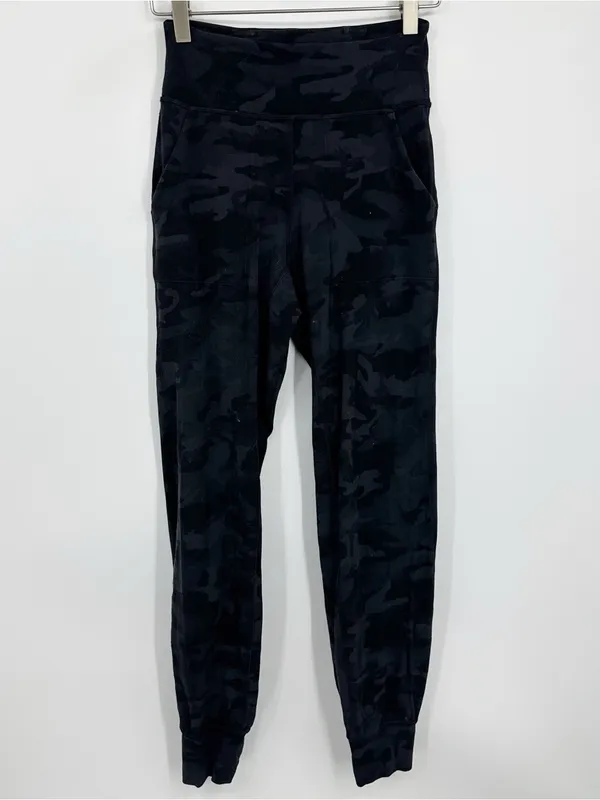 Lululemon Align Camouflage Jogger Pants Size 2 Gym Training Workout - Image 6