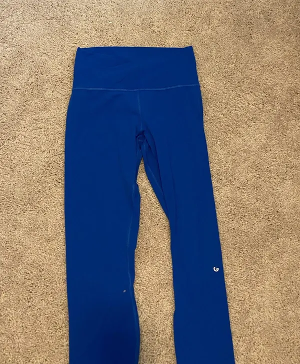blue athletic leggings Size M - Image 3