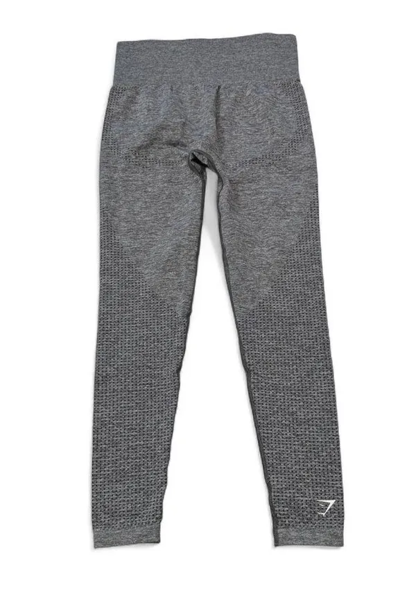 Gymshark Vital Seamless 2.0 Leggings Womens Charcoal Grey Size S - Image 2