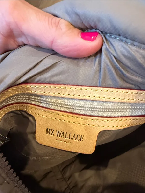 MZ Wallace Box Quilted Nylon Crossbody Bag- C11-700 - Image 6