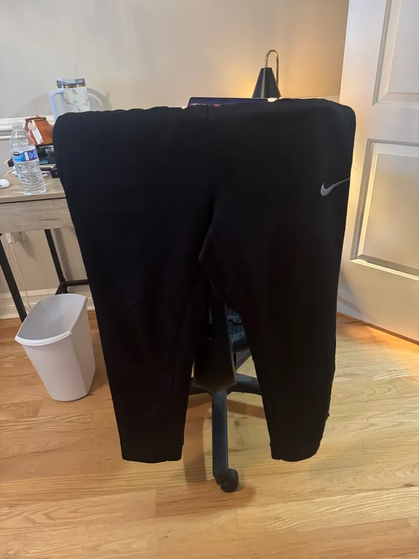 Nike Joggers Sweatpants Black - Image 2