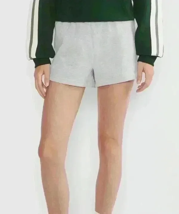 Aritzia TNA Cozy Perfect Fleece Grey Shorts size XS - Image 2