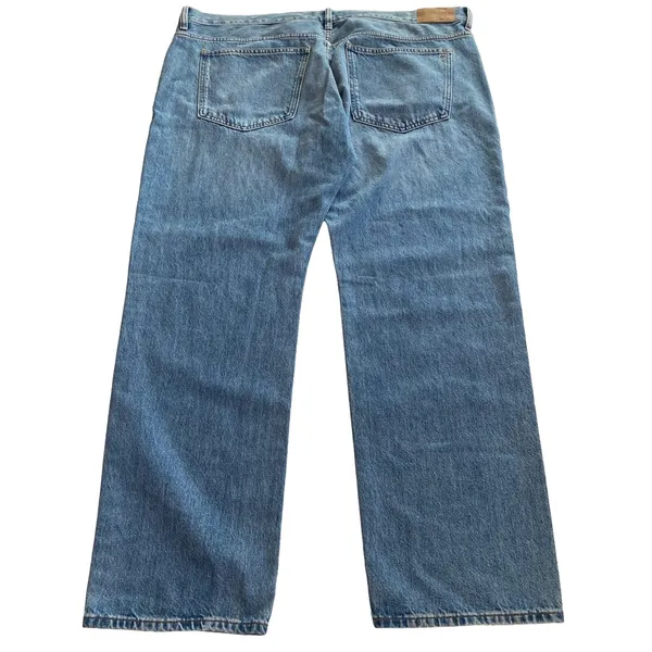 NWT 💙 Madewell 90s Low-Rise Straight Full Length Denim Jeans, Size 33, #N0652 - Image 6