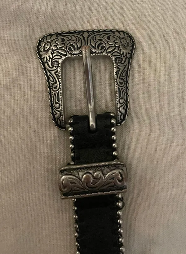 Topshop Black Belt - Image 3