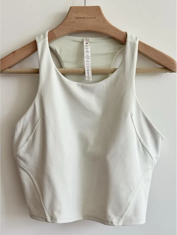 Lululemon Wunder Train Racerback Tank Top Kohlrabi Green Size 14 - Image 5