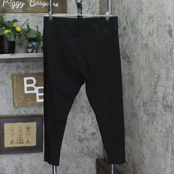 Mama Prima by Motherhood Maternity Ponte Maternity Postpartum Leggings Black L - Image 2