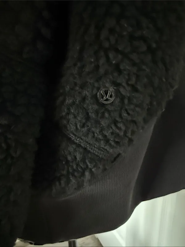 lululemon athletica Scuba Oversized Sherpa Hoodie - Half Zipped M/L - Image 6