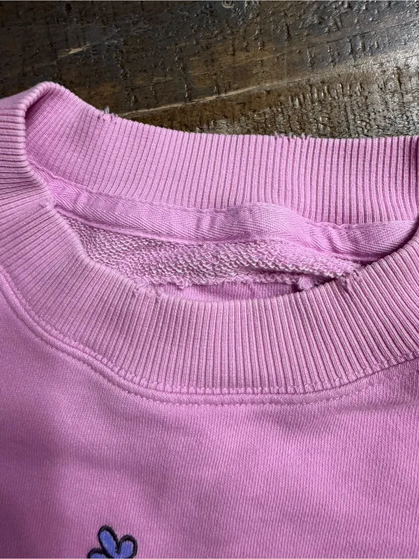 Aerie oversized Pink crewneck sweatshirt - Image 9